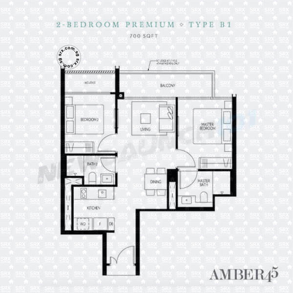 Amber 45 (D15), Apartment #1938292